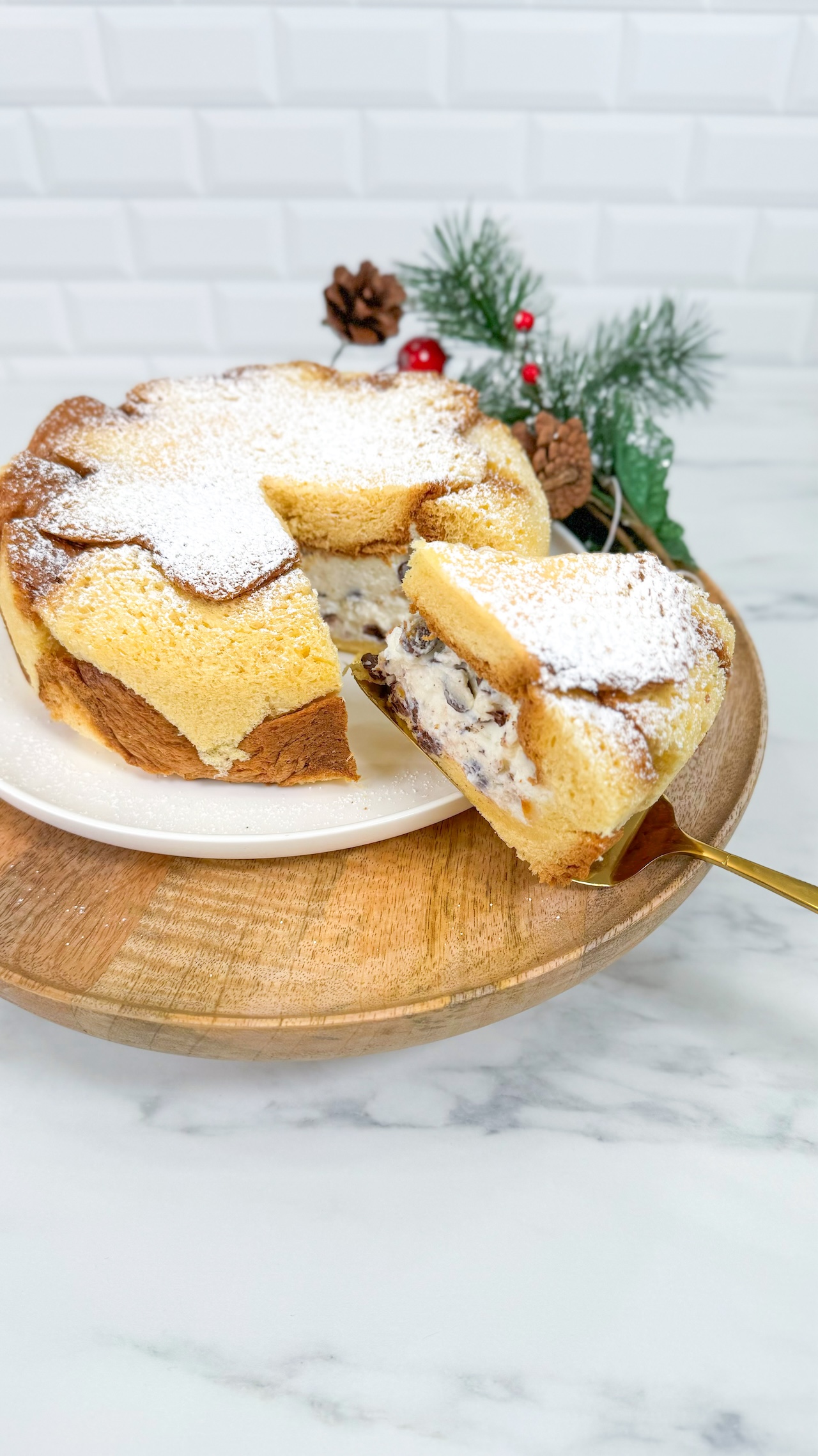 Cassata Di Pandoro Dolci Senza Burro