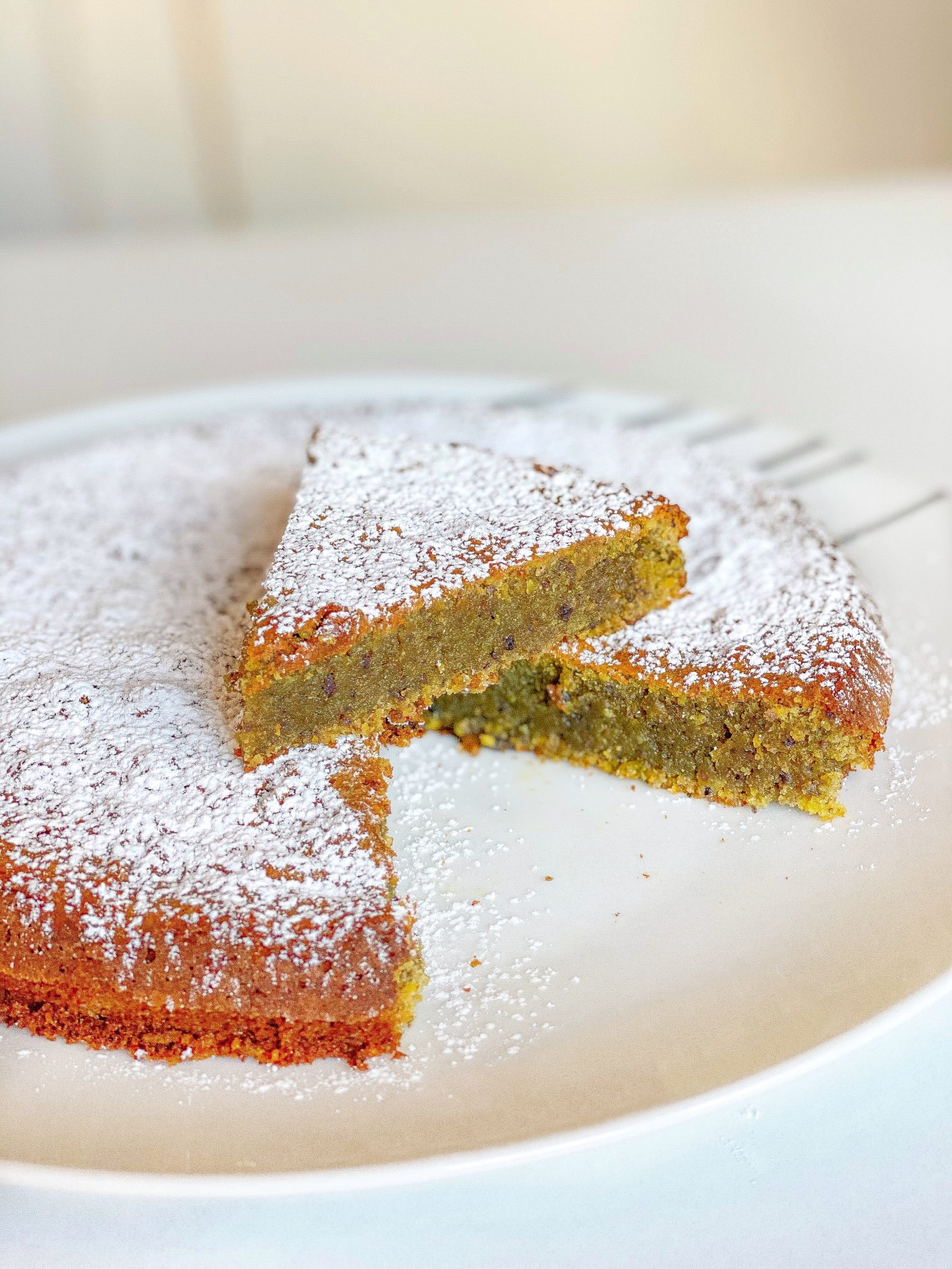 Caprese Al Pistacchio Senza Burro Dolci Senza Burro