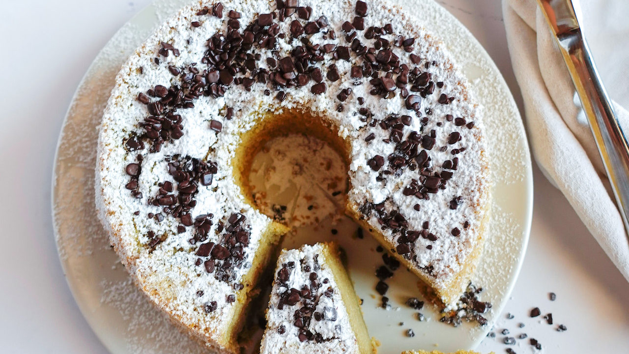 Chiffon Cake al Caffè - Dolci Senza Burro